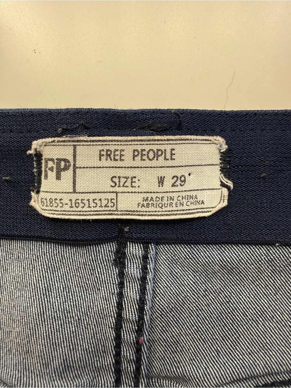 Free People Dark Blue Flare Jeans